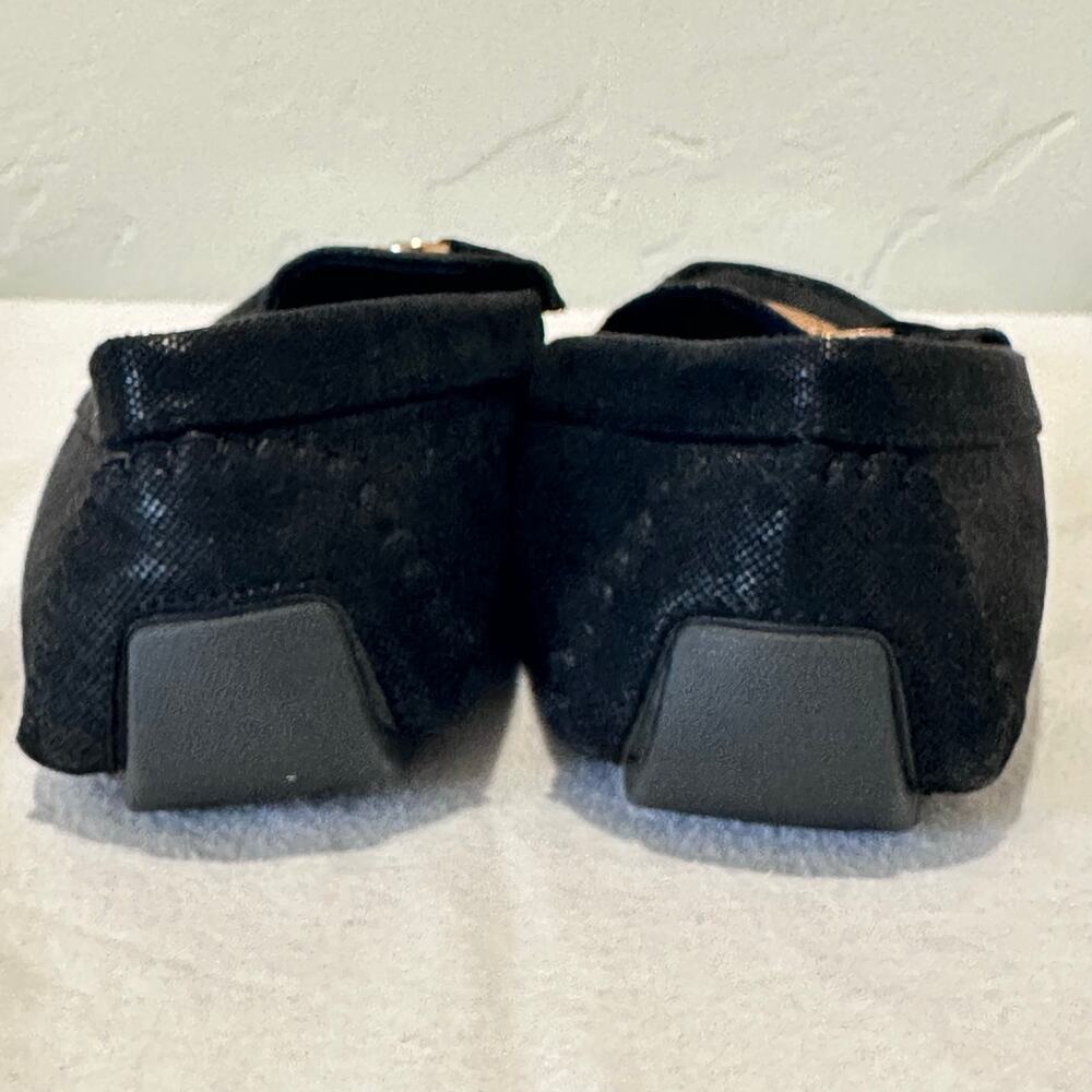 Terroni Italian mens black loafers with metal detail size 12 Comfort Dress - Picture 3 of 5